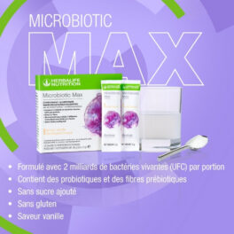 Microbiotics Max – Saveur Vanille